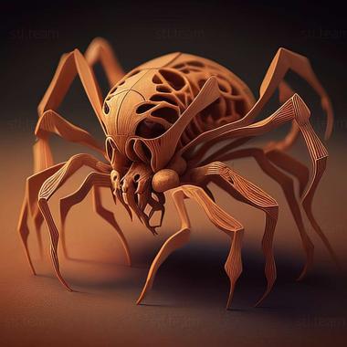 3D модель Ixodes loveridgei (STL)